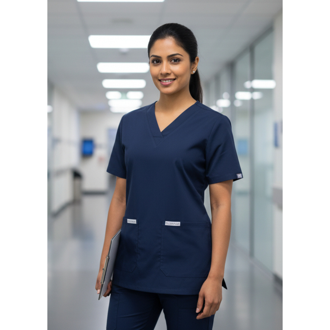 Pulsewear Unisex Prime Scrub Navy Blue